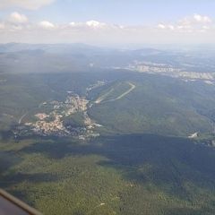 Verortung via Georeferenzierung der Kamera: Aufgenommen in der Nähe von Okres Jablonec nad Nisou, Tschechien in 2000 Meter